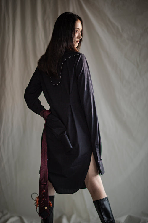 Black Shirt Dress