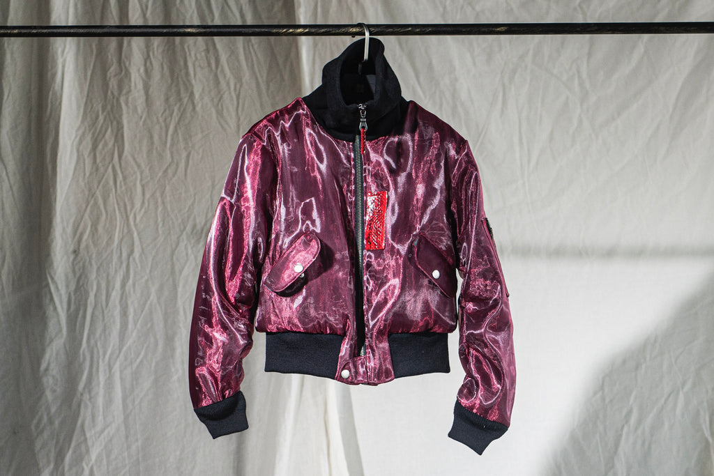 Funnel Neck Reversible Bomber