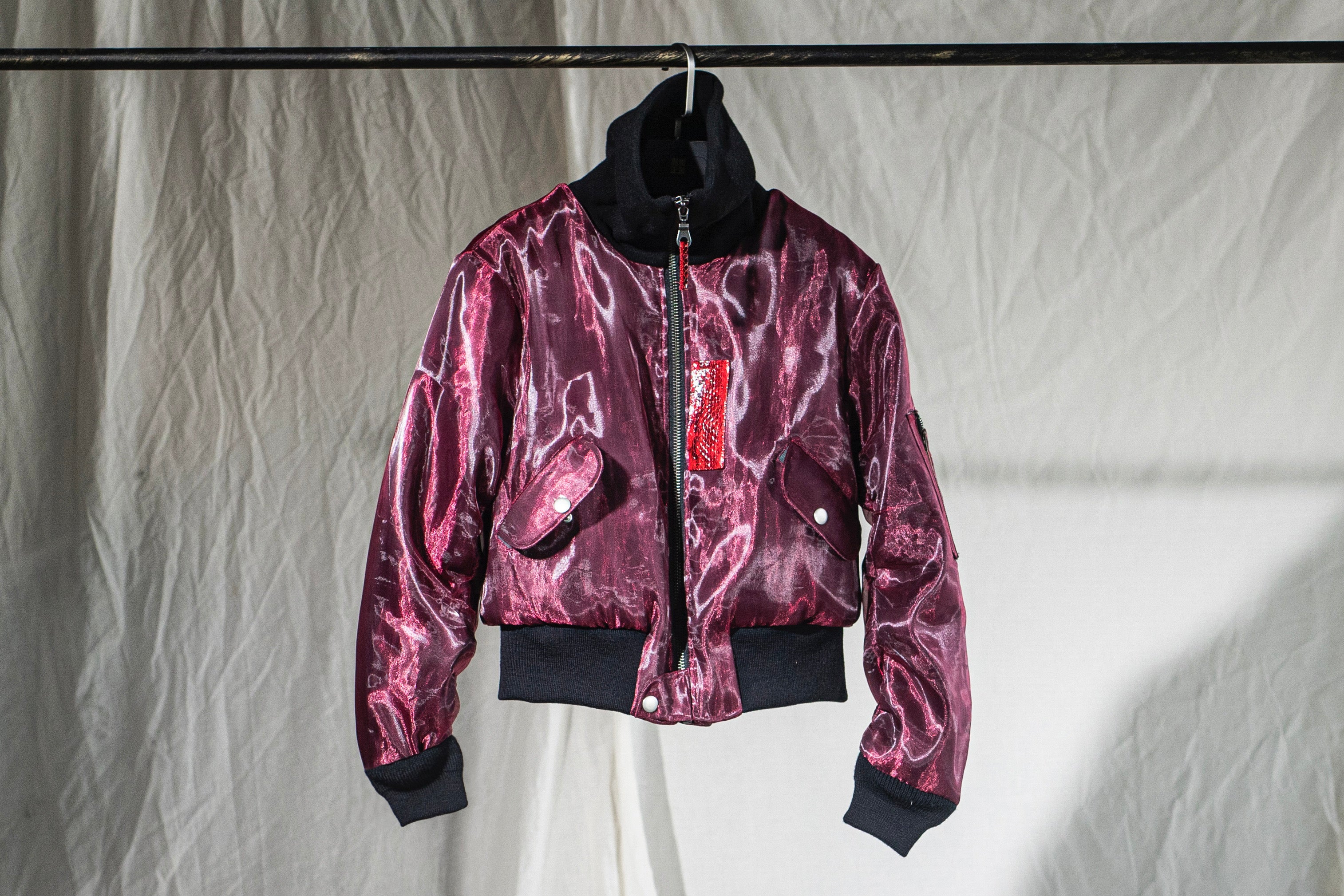 Funnel Neck Reversible Bomber