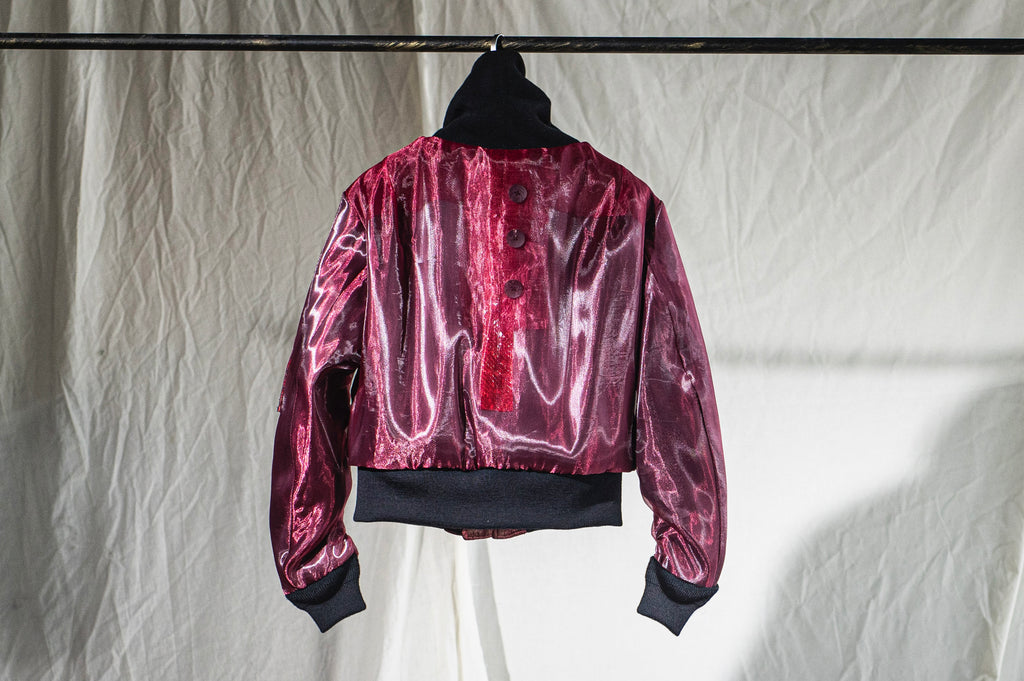 Funnel Neck Reversible Bomber