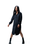 Black Shirt Dress