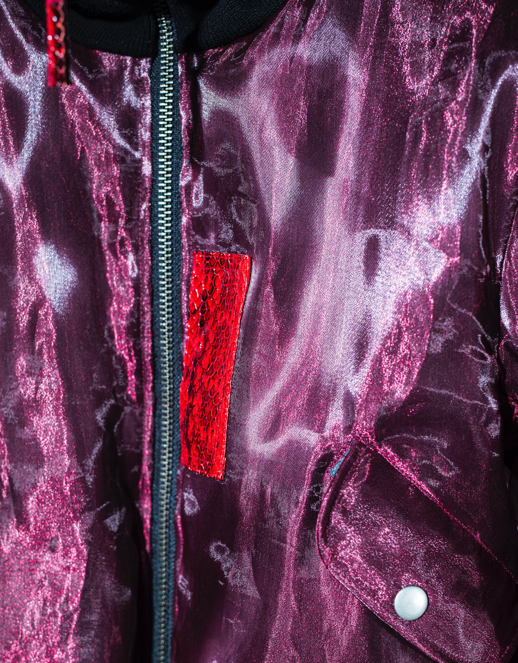 Funnel Neck Reversible Bomber